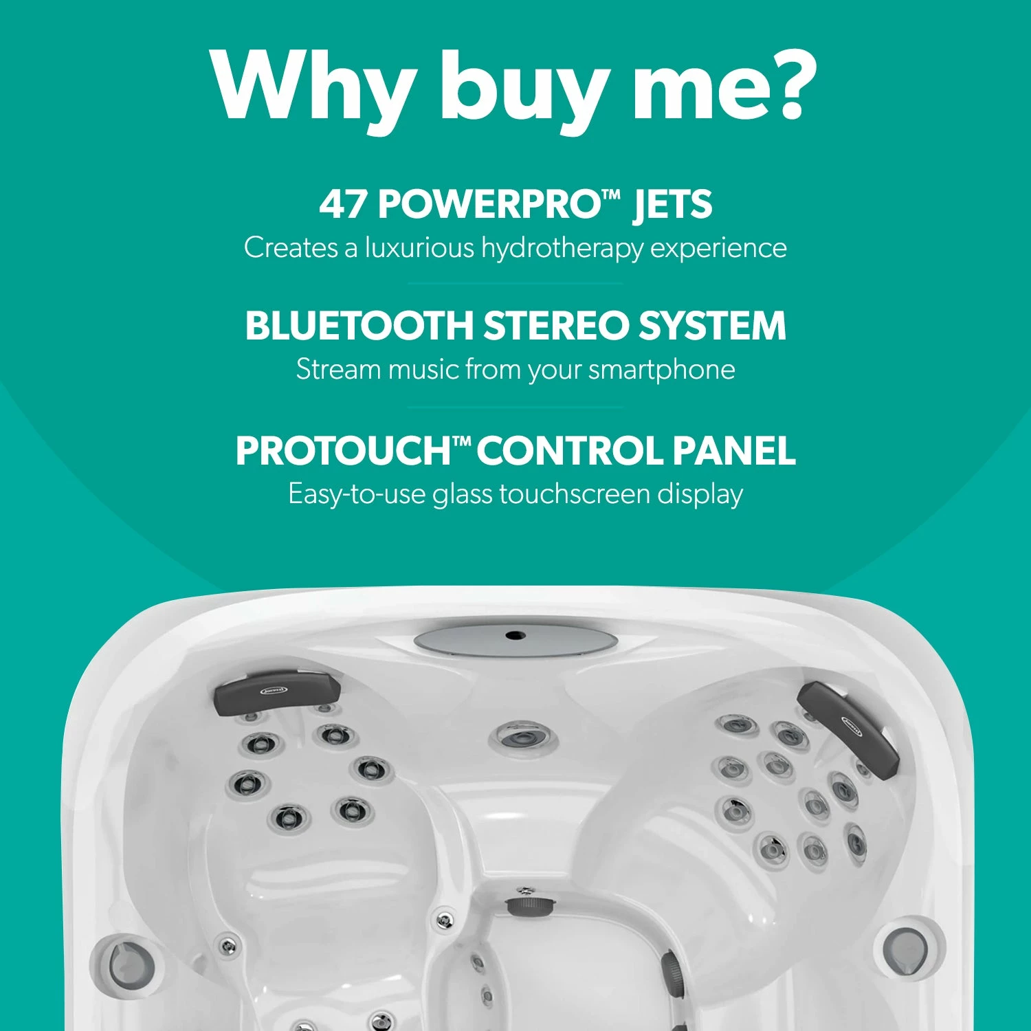 Jacuzzi® J435IP™ - 6 Person Hot Tub With 1 Lounger 4 Jacuzzi® J435IP™ - 6 Person Hot Tub With 1 Lounger - Image 2