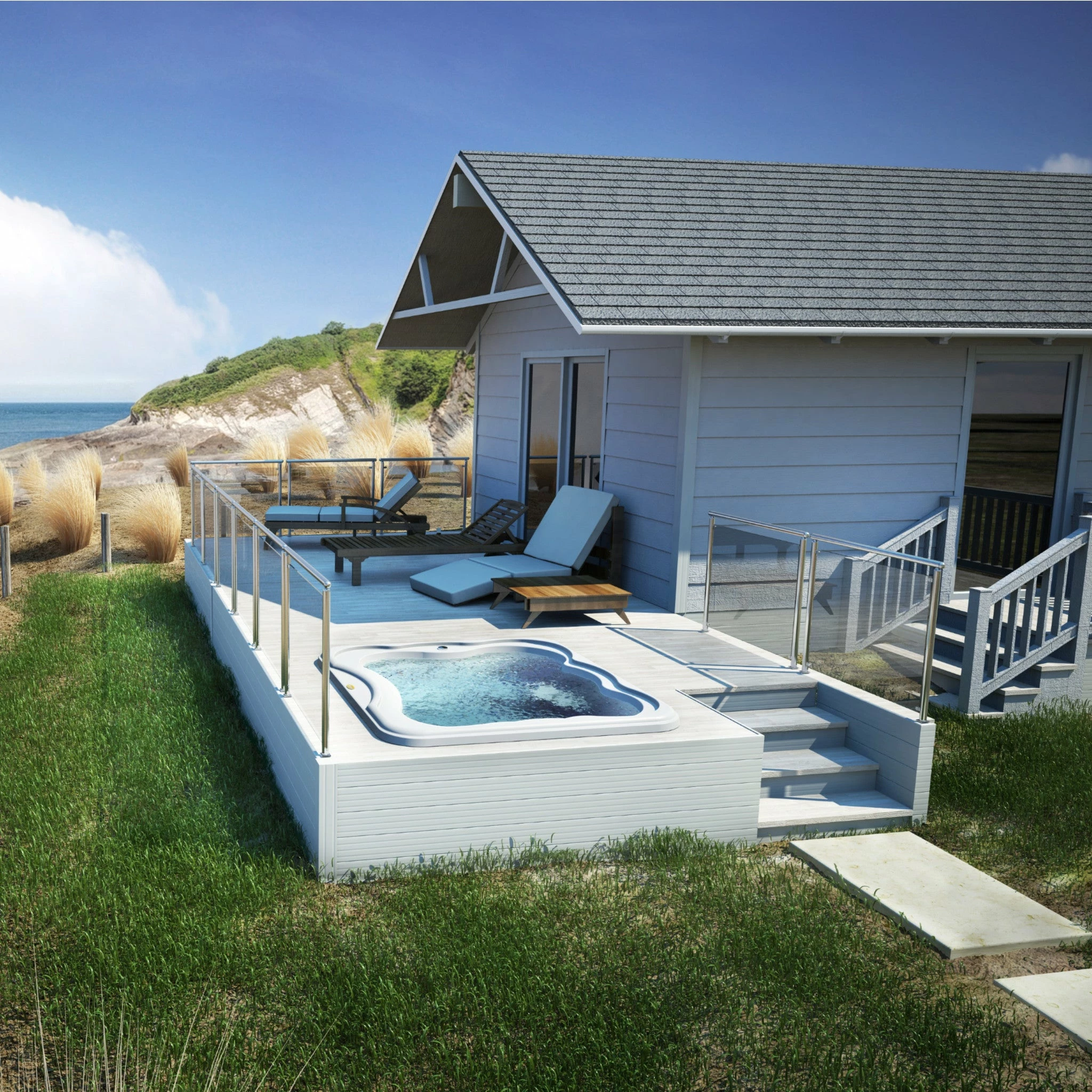 Jacuzzi® Lodge™ M - 4-5 Person Hot Tub 4 Jacuzzi® Lodge™ M - 4-5 Person Hot Tub - Image 2