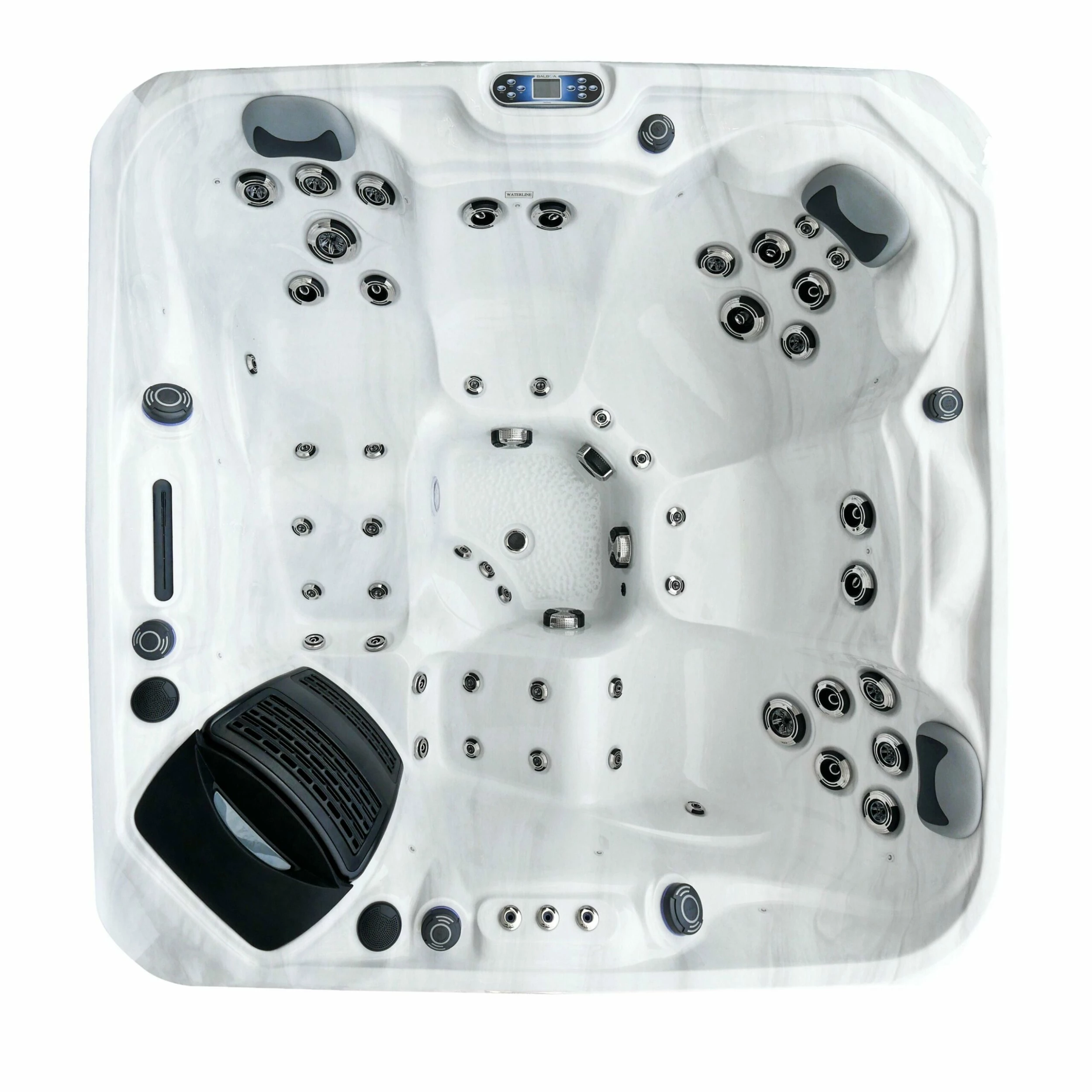 Outdoor Companion - 5 Person Hot Tub With 2 Loungers 3 Outdoor Companion - 5 Person Hot Tub With 2 Loungers
