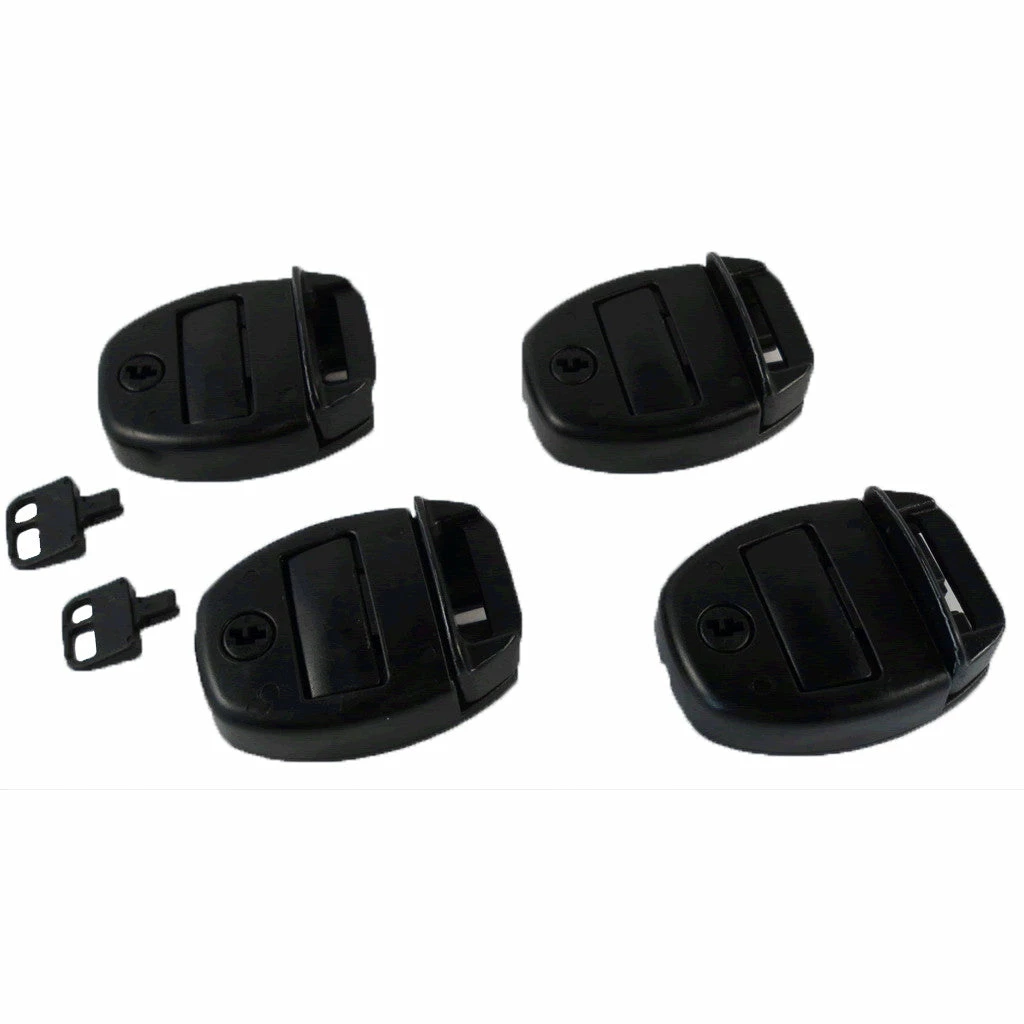 Set Of 4 Hot Tub Cover Clips With Push Release - 6475-004 3 Set Of 4 Hot Tub Cover Clips With Push Release - 6475-004